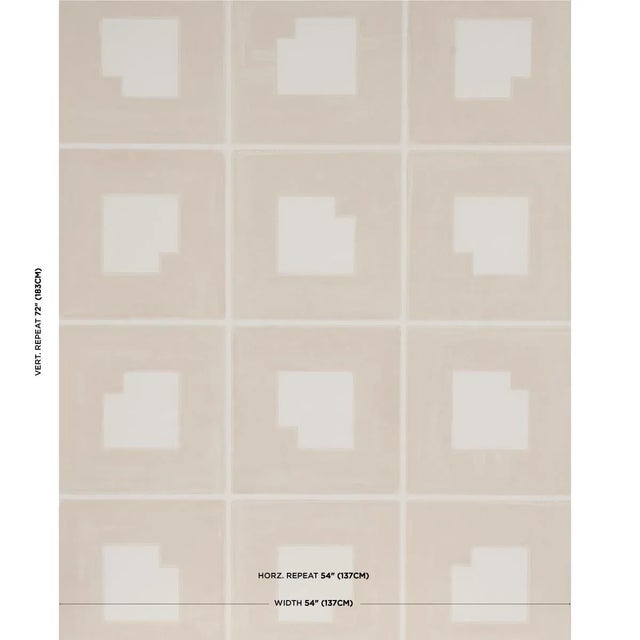 Part of the Backdrop V collection, Palindrome wallpaper is a soft take on a graphic grid. Based on original artwork, this...