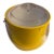 Vintage Georges Briard Yellow Ice Bucket, 1970s Lucite Handle, Mod Barware For Sale