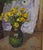 Vintage Floral Still Life Oil Painting, Ukrainian Art, 1980s 54-48 For Sale - Image 6 of 6