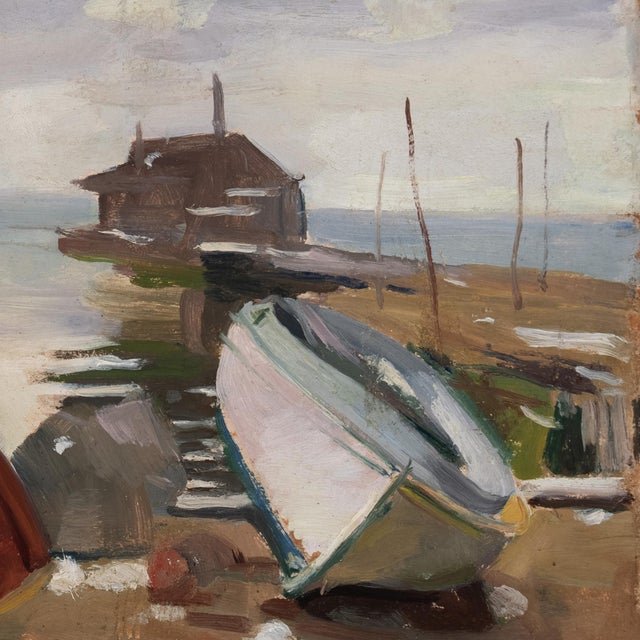 'Early Spring, Provincetown, Ma', by Gerhardt Schwarz, Greenwich Village, Art Institute of Chicago, 1919 For Sale - Image 4 of 7