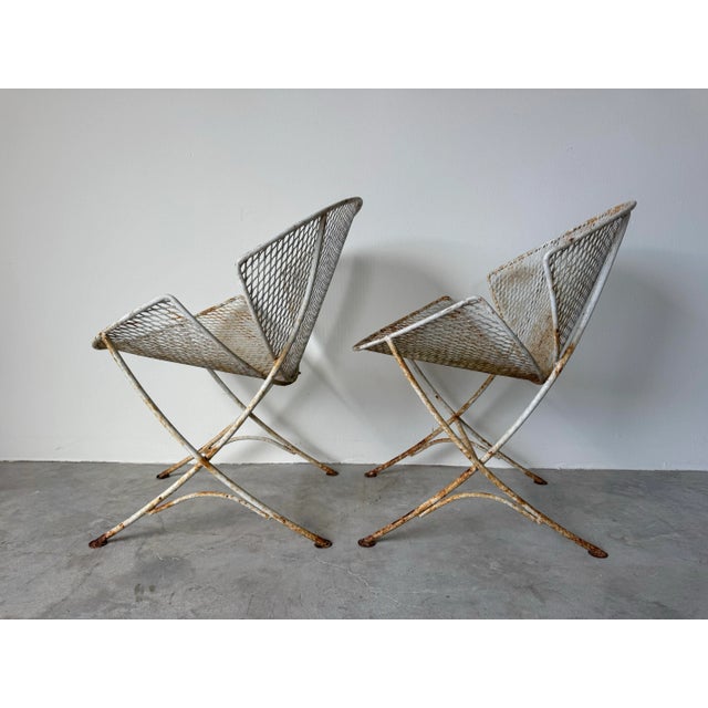 1960’s Vintage Maurizio Tempestini for Salterini “Clamshell” or “Orange Slice” Outdoor Sold For Sale In Miami - Image 6 of 12