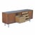 Mid-Century Modern Florence Knoll for Knoll Walnut Credenza Buffet For Sale - Image 3 of 5