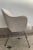 Metal Vintage Saarinen Attributed Executive Armchair in Boucle For Sale - Image 7 of 12