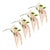 Rustic Amaranthus Floral Stem (Set of 4) For Sale - Image 3 of 3