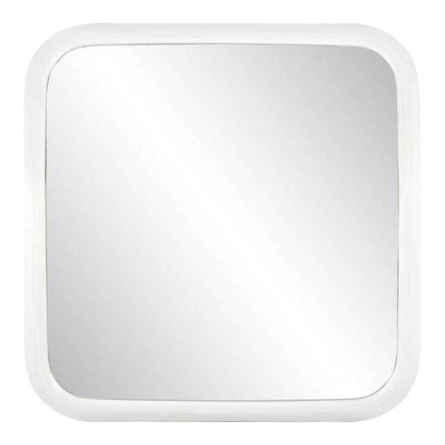 Templeton Mirror In Matte White For Sale