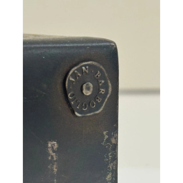 Late 20th Century Jan Barboglio Forged Steel Butterfly Lidded Box – Handcrafted For Sale In Atlanta - Image 6 of 6