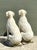 Off-white Vintage Cast Concrete Dogs - A Pair For Sale - Image 8 of 12
