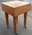 20th Century American Maple Chess-Top Rolling Chopping Block. Measures 23.75" in width, 23.75" in depth and 34" in height.