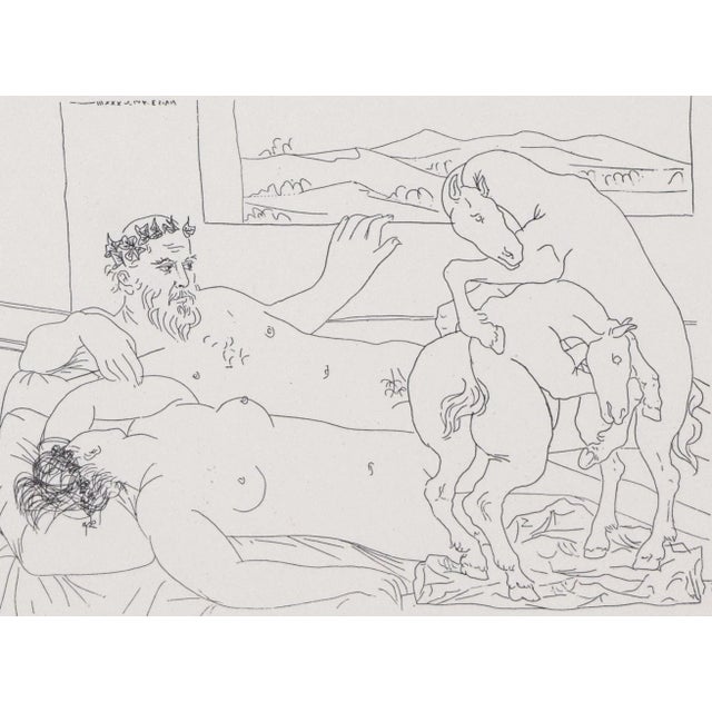 1950s Vintage Pablo Picasso Vollard Suite Print 1956 For Sale - Image 5 of 6