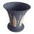 Mid-Century Wedgwood Classic Blue Cream Small Vase, England For Sale