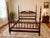 Late 19th Century Antique Virginia Estate Walnut Queen Four-Poster Bed With Chippendale-Style Headboard For Sale - Image 5 of 6