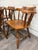 VTG Sprague & Carleton Colonial Revival Solid Maple Barrel Back Captain Chairs For Sale - Image 15 of 15