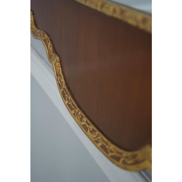 Gold Friedman Brothers Colonial Williamsburg George II Walnut Mirror For Sale - Image 8 of 14