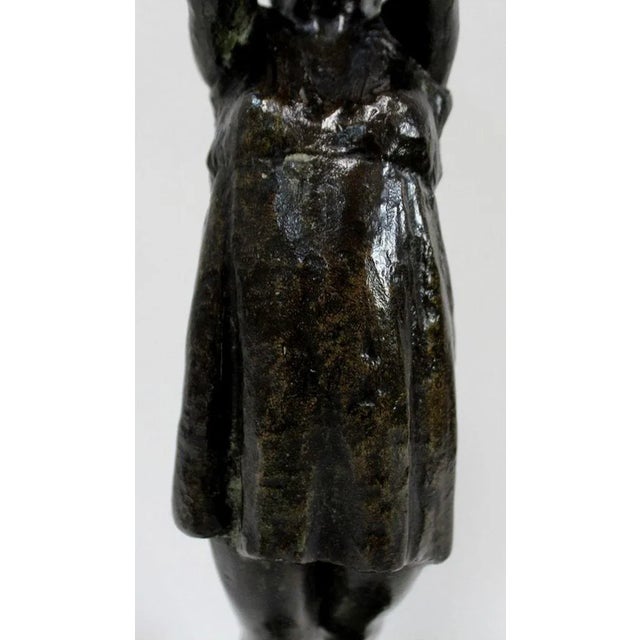 Bronze Dancer by G. Halbout du Tanney For Sale - Image 13 of 18