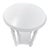 White Turned Spindle Leg Side Table For Sale In West Palm - Image 6 of 6