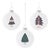 Tree Sentiment Ball Ornament (Set of 6) For Sale