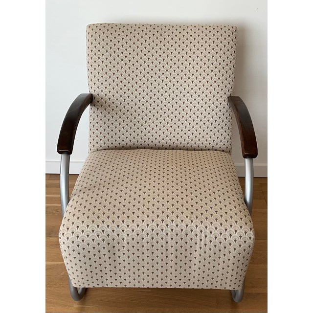 Mid-Century Modern Bauhaus Lounge Chairs from Mücke Melder, 1930s, Set of 2 For Sale - Image 3 of 11
