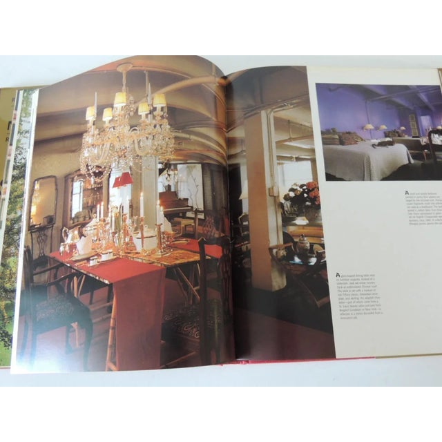 Paper Remarkable Private NY Residences Vintage Decorative Hardcover Book For Sale - Image 7 of 11
