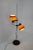 Black Hungarian Floor Lamp and Chandelier, 1960s, Set of 2 For Sale - Image 8 of 10