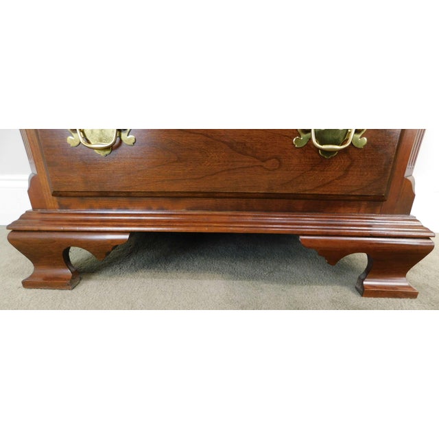 Colonial Furniture Company Solid Cherry 3 Drawer Chest Nightstand Chairish