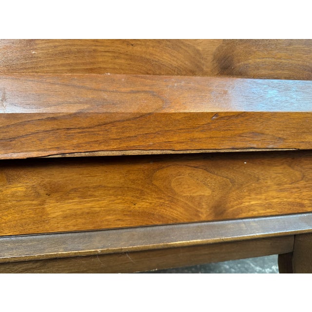 Mid 20th Century Lane "First Edition" Mid-Century Walnut Highboy Dresser For Sale - Image 17 of 18