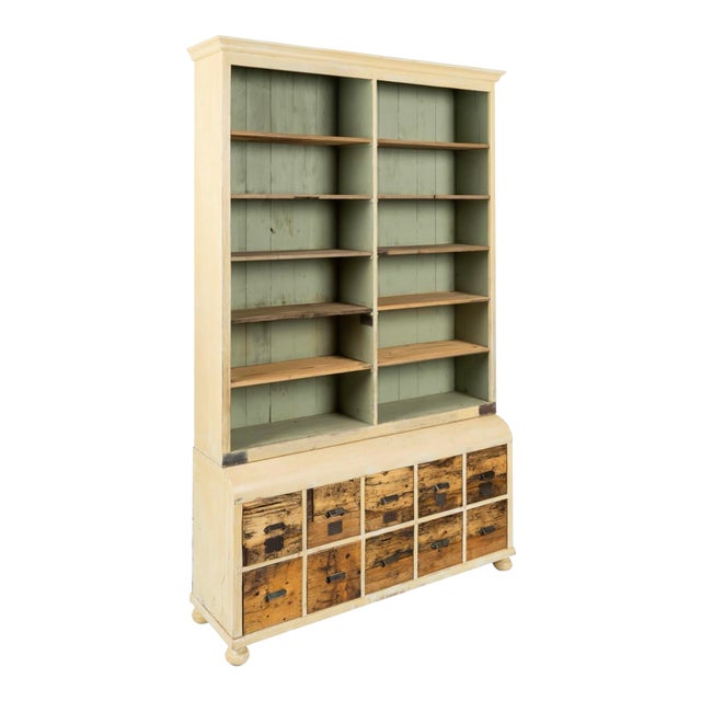 Monumental Apothecary Shop Display Cabinet For Sale