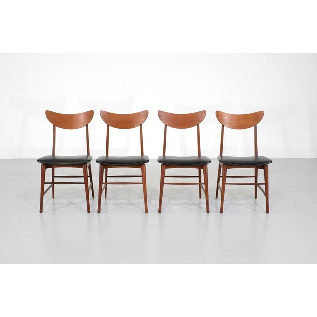 Dining Chairs in Teak, Denmark, 1960s, Set of 4 For Sale - Image 11 of 11