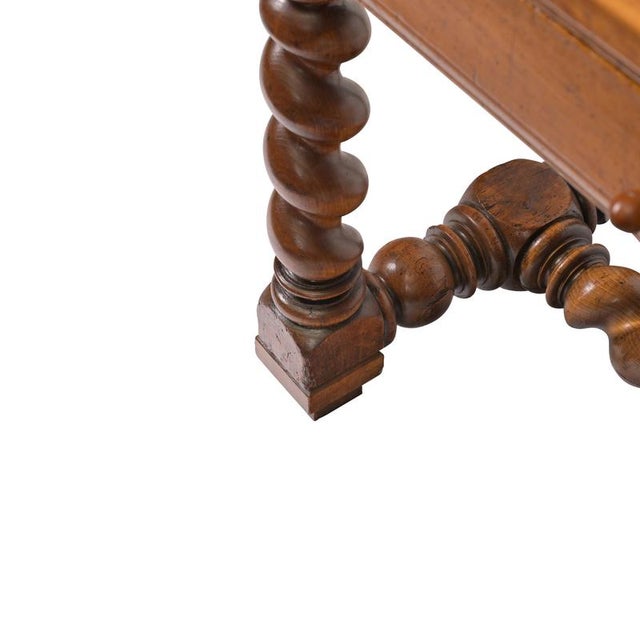 Rustic Dining Table in Cherry and Oak Wood, France, 1750s For Sale - Image 5 of 10