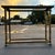 Brass Picture Frame Console Table From Mastercraft For Sale - Image 11 of 12