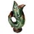 Majolica Gobbling Fish Jug in Green and Brown, England, 19th Century For Sale - Image 10 of 10