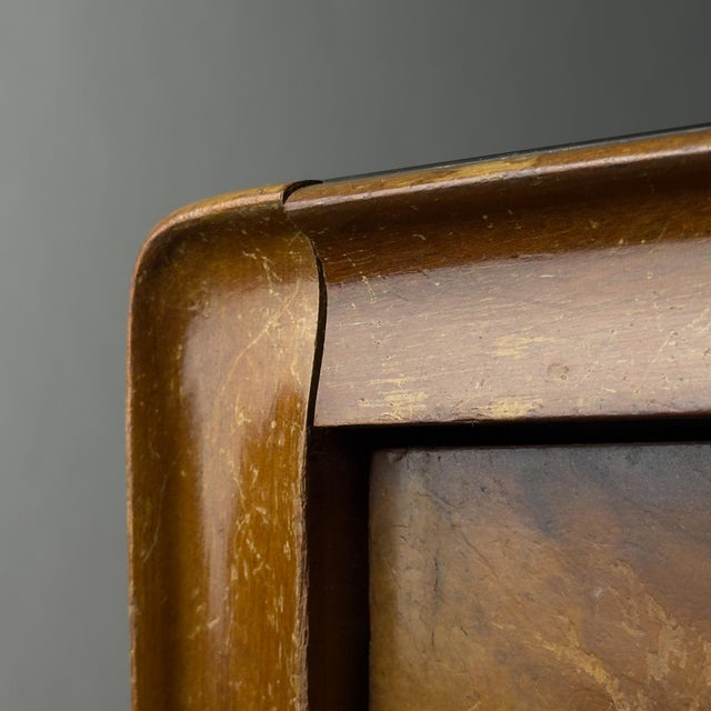 Vintage Wood Nightstands, Italy, 1950s, Set of 2 For Sale - Image 9 of 18