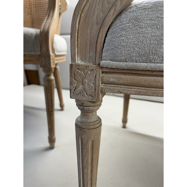 1930s 1930s Louis XVI Style Armchairs- Set of 2 For Sale - Image 5 of 7