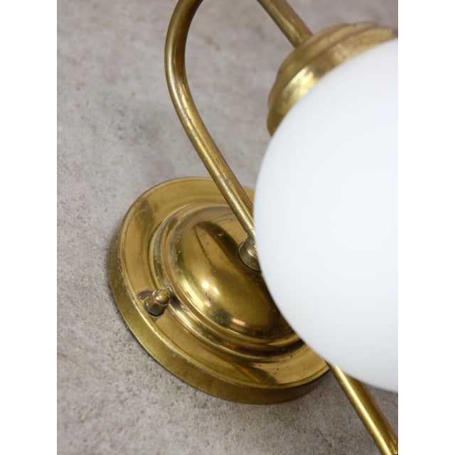 Mid-Century Modern Mid-Century Italian Brass Wall Lamp, 1960s For Sale - Image 3 of 8