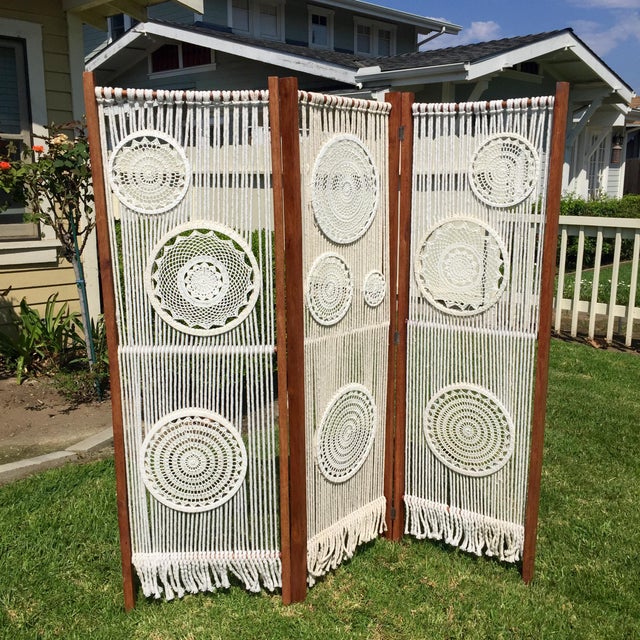 Macrame Room Divider Chairish