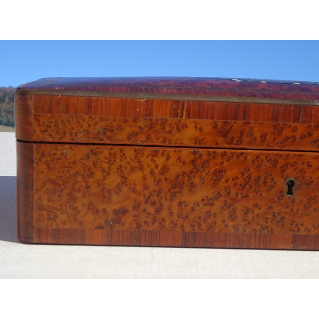 Wood Cedar Wood Pen Case from Befos, 1800s For Sale - Image 7 of 18