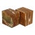 Cube Onyx Bookends, a Pair For Sale