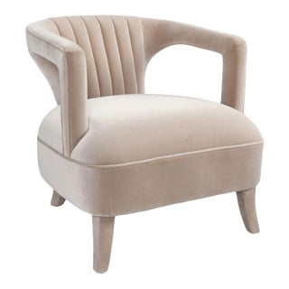 Hollywood Regency Abner Occasional Chair from Kenneth Ludwig Chicago For Sale