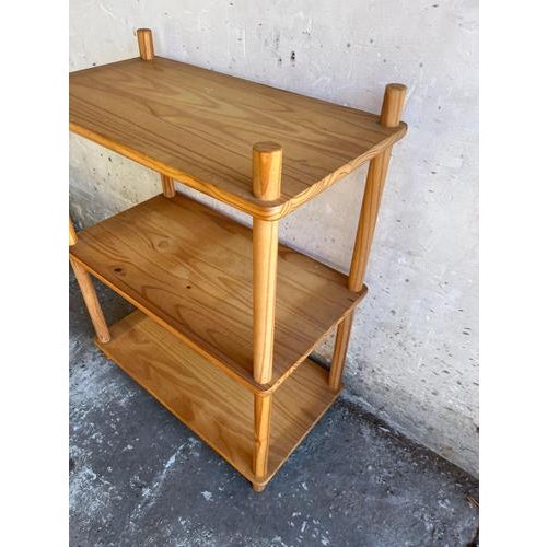 Vintage Pine Shelving Unit, 1970s For Sale - Image 3 of 8