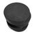 Contemporary Modern Black Slab Stack Teak Side Table / Stool For Sale - Image 3 of 7