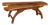American Craft Live-Edge Walnut Coffee Table by Philip Andrews For Sale