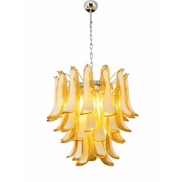 1970s Italian Murano Chandeliers, 1970s, Set of 2 For Sale - Image 5 of 15
