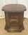 Brown Vintage Drexel Mediterranean Walnut End Tables With Storage – A Pair For Sale - Image 8 of 11