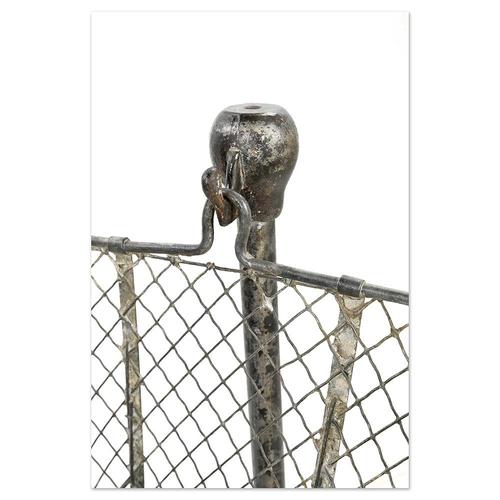 Metal Cradle with Tubular Frame For Sale - Image 4 of 5