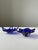 Blue Hand-Blown Cobalt Blue Art Glass Bowls, Czechoslovakia, 1970s, Set of 2 For Sale - Image 8 of 11