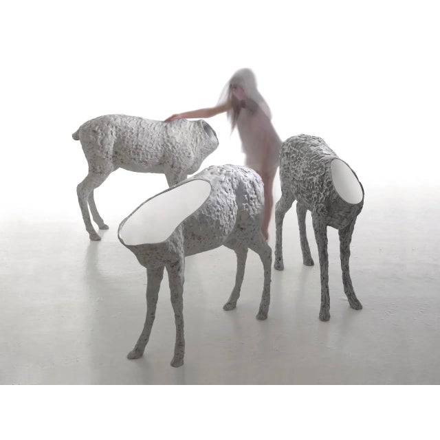 Mirroe Sculptured Mirror by Imperfettolab For Sale - Image 4 of 8