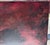 American Katherine Bowling, Large Painting "Red Sky" Oil & Spackle on Wood Katherine Bowling American Modern, 1988 For Sale - Image 3 of 18