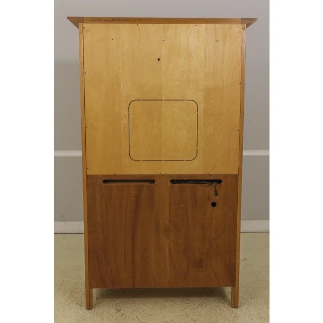 Stickley Mission Oak Arts & Crafts Tv Armoire For Sale - Image 9 of 13