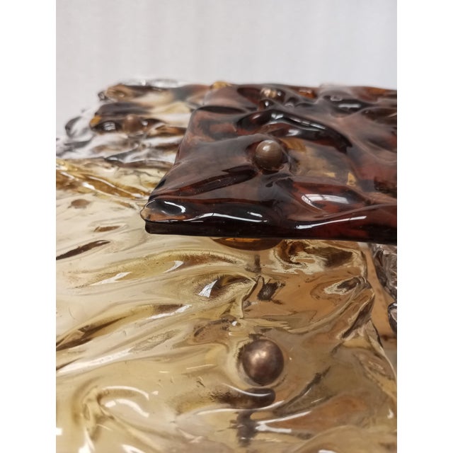 Vintage Wall Lamps by Toni Zuccheri for Venini, 1970, Set of 2 For Sale - Image 13 of 18