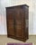 19th century rustic oak wardrobe - H=1m95 W=1m41 D=51cm - Not removable.