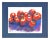 Vibrant impressionist pastel still-life of red tomatoes by California artist Karen Colby (American, 20th Century). Signed...